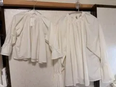 june little closet 長袖 ブラウス ホワイト Fと90サイズのサムネイル