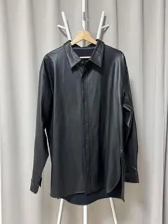 GU メンズレザー　セットアップ