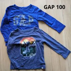 GAP キッズ 長袖カットソー 100サイズ 2枚セット