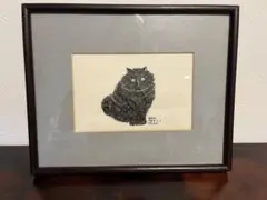 ゴヴィンダー ナズラン 絵画 ジクレー 版画 猫 アート 動物 美術品 絵