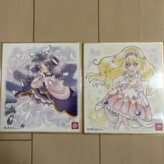 プリキュア色紙ＡＲＴ7 キュアマジェスティ　キュアフィナーレ　2枚セット