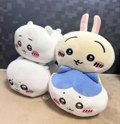 ちいかわ BIGぬいぐるみ 4点+オマケ ちいかわ/ハチワレ/うさぎ/モモンガ