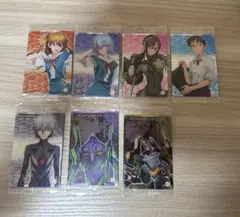 エヴァンゲリオン　ウエハースカード　7枚まとめ売り