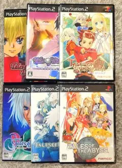 PS2ソフト テイルズシリーズ ６本セット