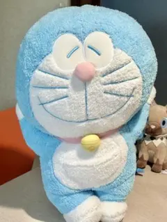 ドラえもん　おねんねもこもこ超BIGクッション　ぬいぐるみ