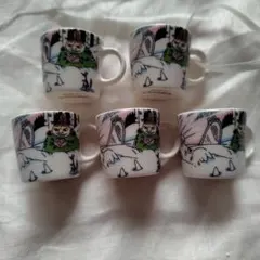 アラビア ムーミンコレクション ミニマグカップ 5個 ARABIA