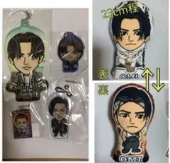 登坂広臣BIGクリーナー、メタルキーホルダー、クリアチャーム