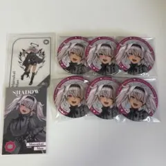 にじさんじ 8周年 魔使マオ 缶バッジ チェキ クリアカード