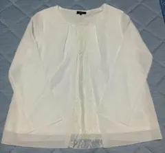 COMME CA ISM レースカットソー長袖