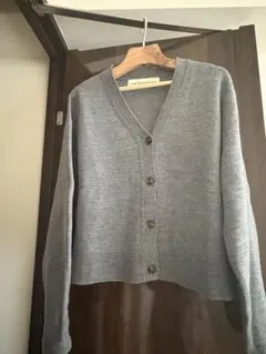 THE SHINZONE グレー Vネックカーディガン　美品