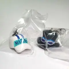 ③ ワンピース めじるしアクセサリー 2点セット ガチャガチャ