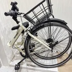 折りたたみ自転車　美品　引き取り限定 折りたたみ自転車 20インチ 6段変速 ワイドタイヤ ヴェルディア 街乗り