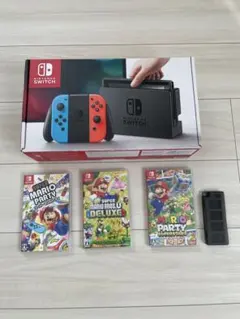 Nintendo Switch 本体 + ゲームソフト3本