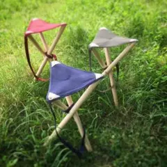 ベスタレーズスカーペット　焚き火チェア　ハンティングチェア　スツール　ビンテージ ベスタレーズスカーペット 焚き火チェア ハンティングチェア