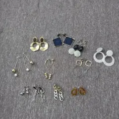 値下げ☆しまむら.GU…　ピアス11点セット☆