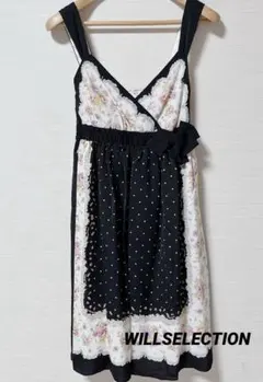 WILLSELECTION Disneyコラボ　キャミワンピース　ミニ丈　S