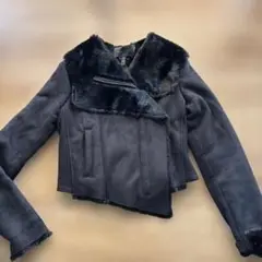 BCBG MAXAZRIA ムートンライダース　ジャケット