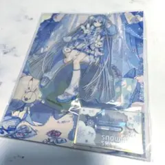 雪ミク 初音ミク オーロラアクリルスタンド スカイタウン10周年記念 iXima