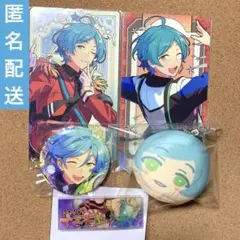 あんスタ　深海奏汰　おまんじゅうちび　缶バッジ　アルカナ