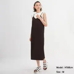 【値下げ】黒 キャミソール ロングワンピース