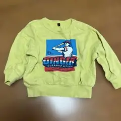薄手　プリントトレーナー　90cm マーキーズ　MARKEY'S 野球