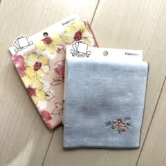 【新品未使用】Francfranc ハンドタオル プレゼント花 可愛いのサムネイル