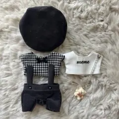 すのチル　チルぬい用　シャツ＆サロペット　目黒蓮