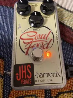 JHS Pedals Soul Food ギターエフェクター　ジャンク品 JHS Pedals Soul Food Guitar Effects Pedal with Shamrock Mod