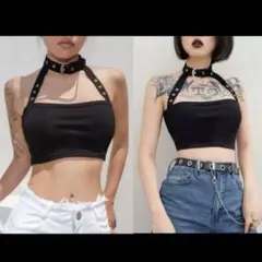 在庫ラスト❣️チョーカーベルト♡チューブトップ