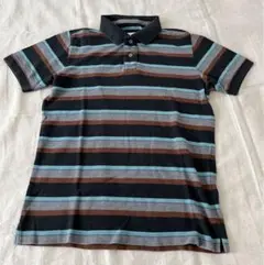 UNIQLO ユニクロ ORIGINAL WASH ボーダーポロシャツ L