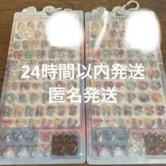 【正規品】ボンボンドロップシール　えいもじ　2点セット　文字　値下げしました！
