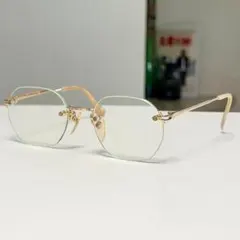 新品未使用 JINS サングラス クリアフレーム ゴールドテンプル - メルカリ