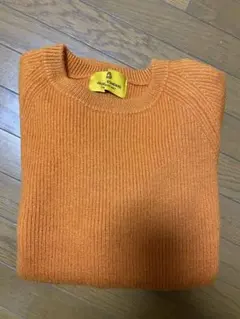 オレンジ　ニット　セーター　ジャーナルスタンダード