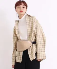 I am I in fact...　ブロードチェック　BIGシャツのサムネイル