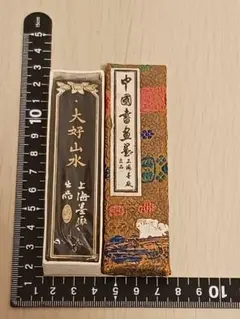 中古 使用有】中国墨 古墨 指揮如意 68g 油煙102 上海墨厂 箱付 - メルカリ