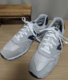 New Balance　ニューバランス373 ランニング グレー/ネイビー　28