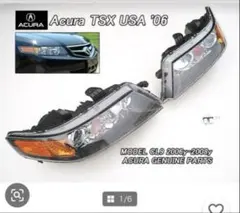 ホンダアコード CL7 USヘッドライト ACURA TSX 日本光軸 - メルカリ