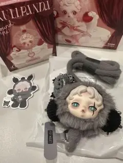 スカルパンダ　スマホストラップ　シークレット