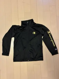 Champion ジップアップジャケット ブラック 150