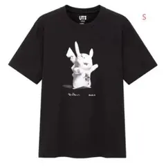 ◆UNIQLO ダニエル・アーシャム コラボ Tシャツ ポケモン 黒 S◆のサムネイル