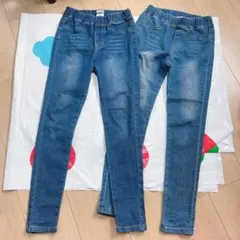 セール中　美品 ストレートデニム 2本セット