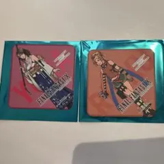 スクエニカフェ　コースター　FF10　ユウナ　リュック