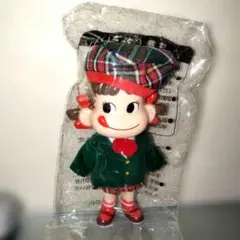 ☆【未開封】アイドル ペコちゃん ボールチェーンキーホルダー 当時物！☆