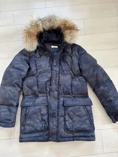 カモフラ ダウンジャケット