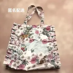 PAUL & JOE ポールアンドジョー猫柄フリルトートバッグ非売品