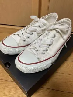 CONVERSE ALL STAR ローカット スニーカー ホワイト 25cm