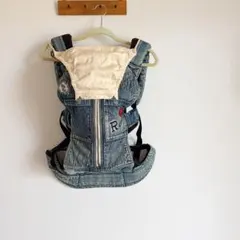 キューズベリー 抱っこ紐 カーキ デニム - メルカリ