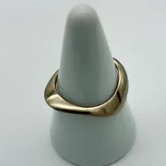 ete リング サテン仕上げ ゴールド シルバー925 13号