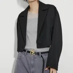 美品 24SS ADAM ET ROPÉ ワイドスリーブショートジャケットのサムネイル