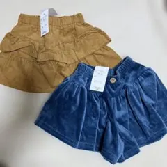 フレアデザイン ボタン付きパンツ 90cm